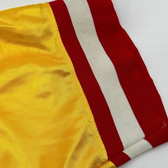 Tampa Bay Bucs John Lynch #47 Stitch Mitchell Ness Yellow Throwback Jersey XL/52 - Picture 12 of 16